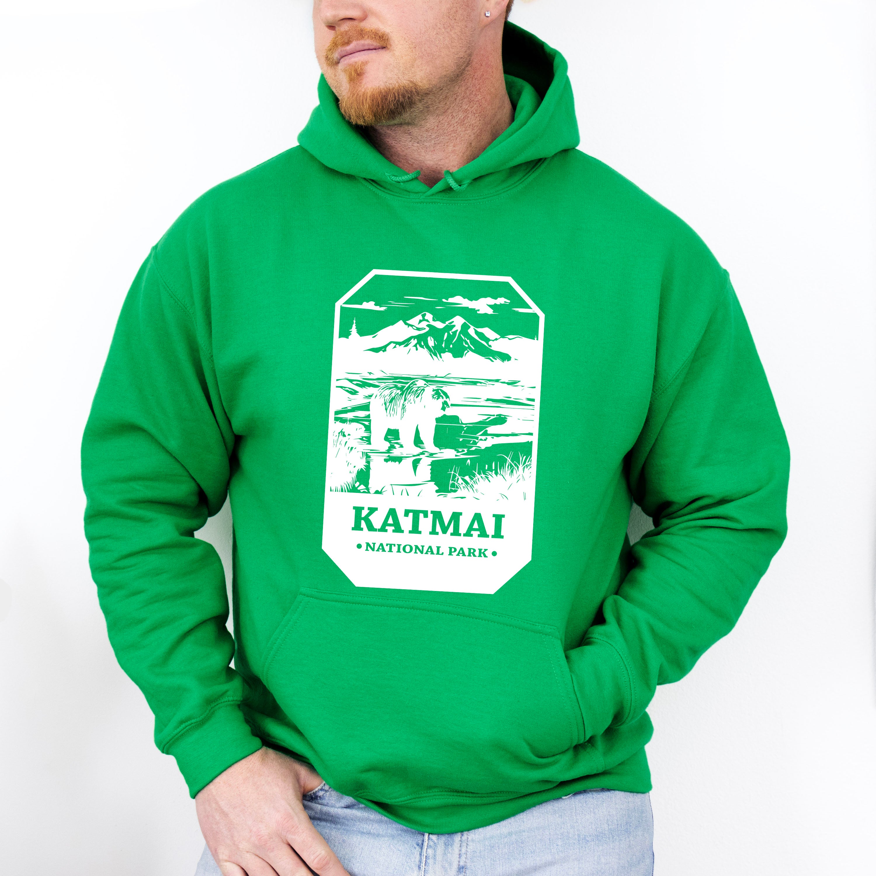 Katmai - National Park Theme Unisex Crewneck T-Shirt Sweatshirt Hoodie