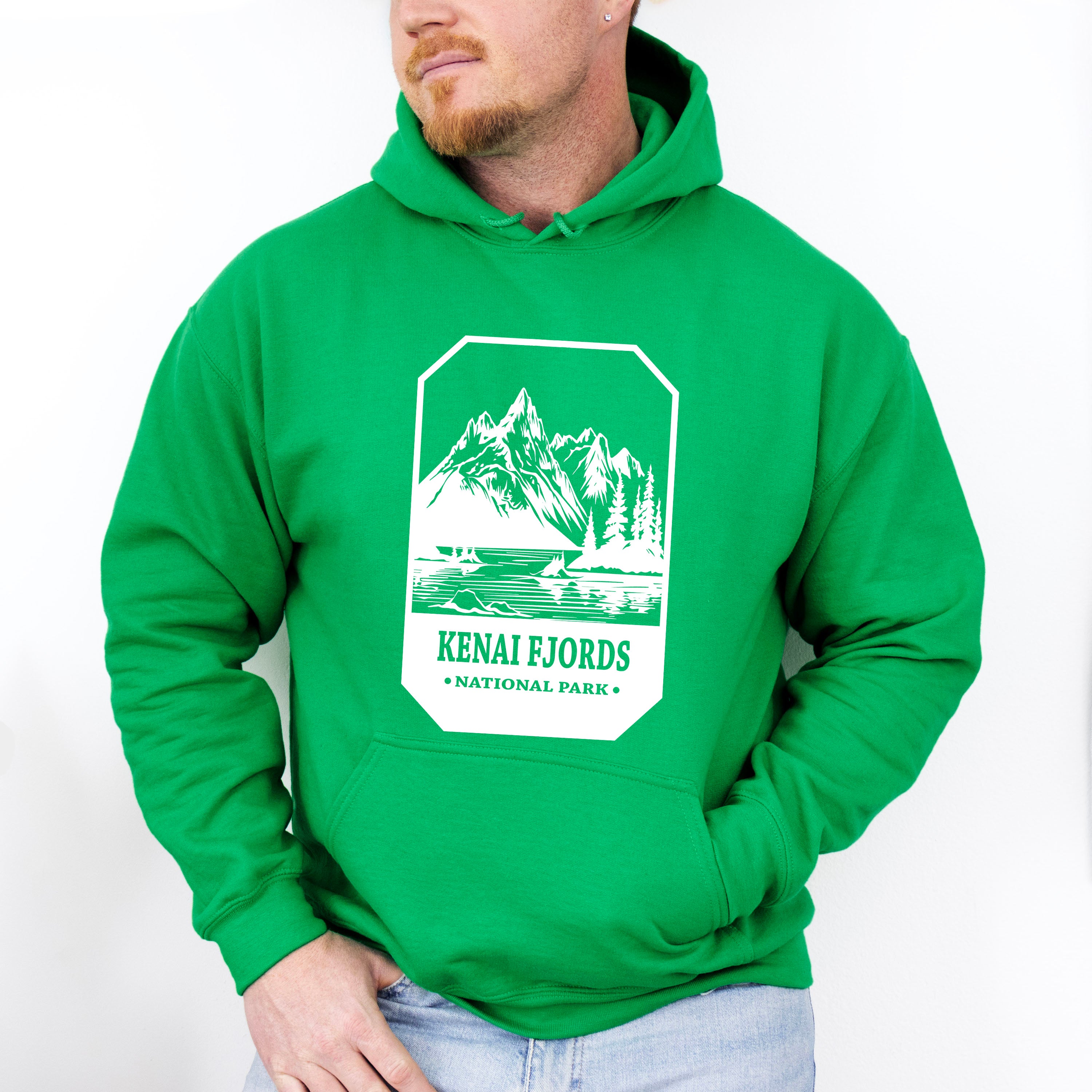 Kenai Fjords - National Park Theme Unisex Crewneck T-Shirt Sweatshirt Hoodie