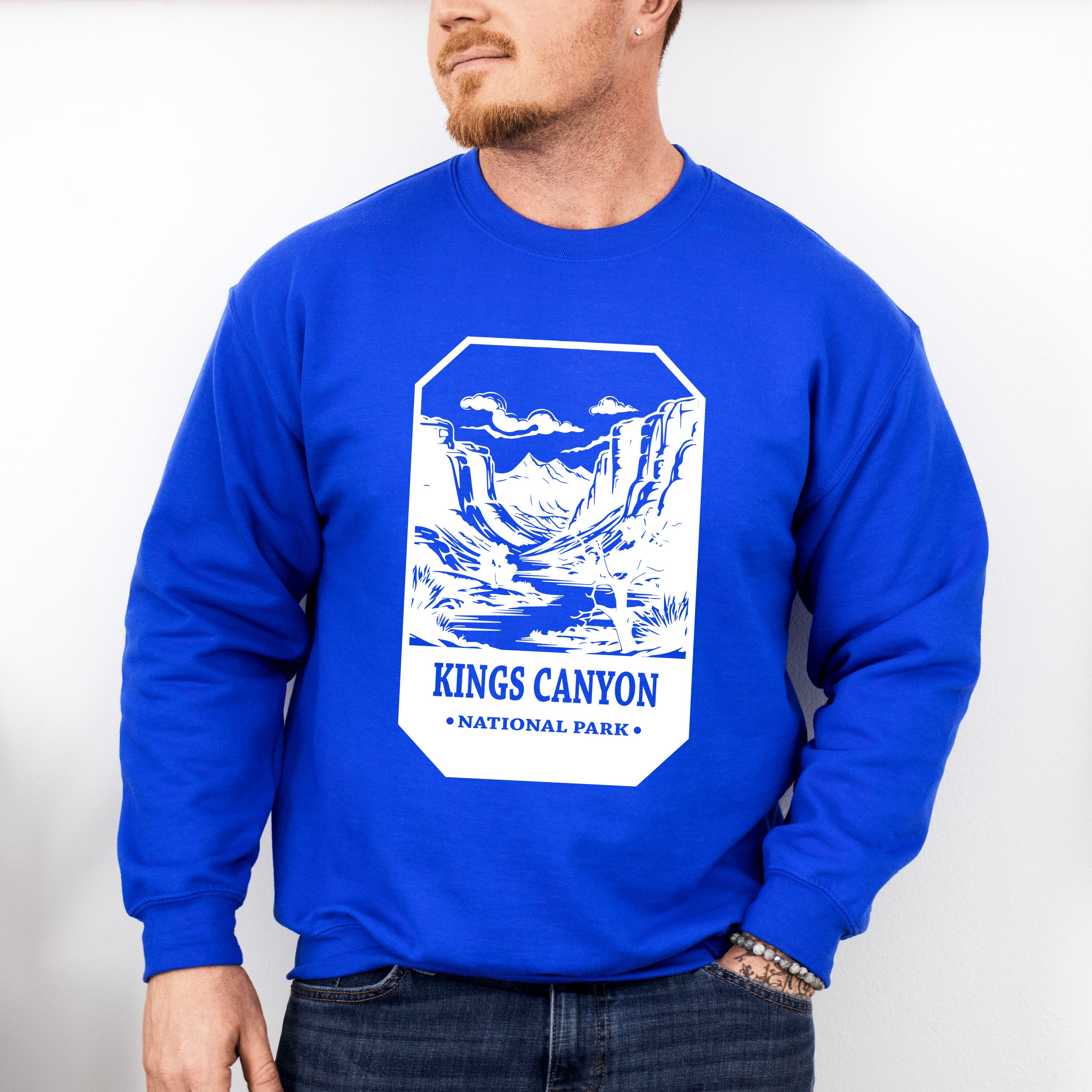 Kings Canyon - National Park Theme Unisex Crewneck T-Shirt Sweatshirt Hoodie