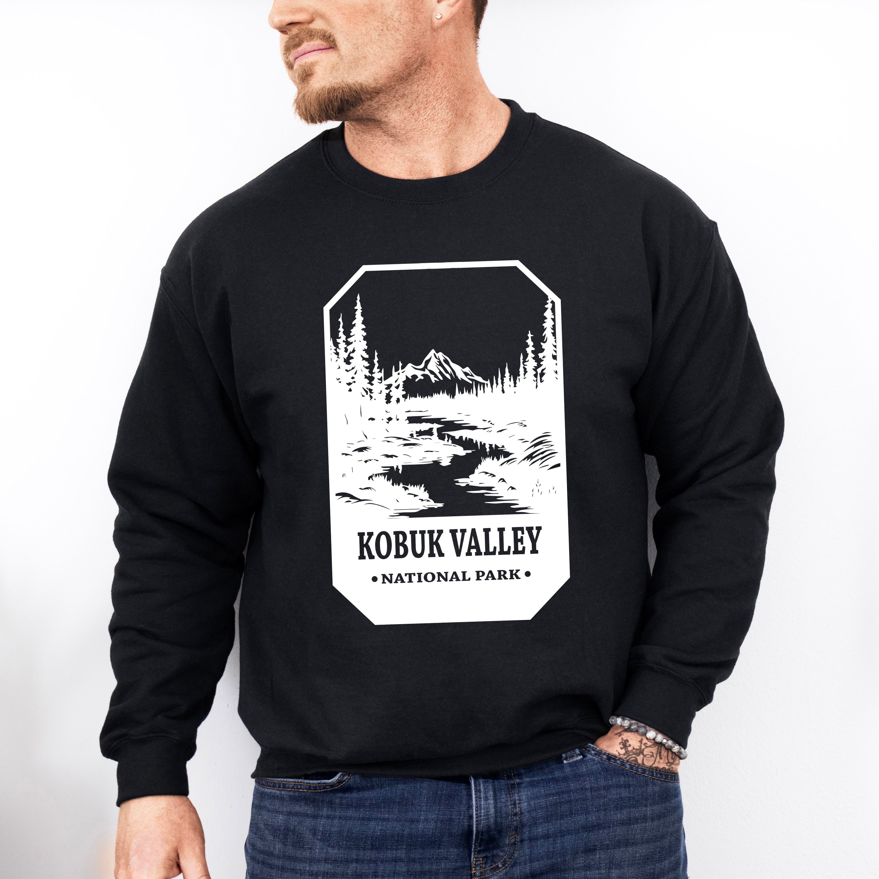 Kobuk Valley - National Park Theme Unisex Crewneck T-Shirt Sweatshirt Hoodie