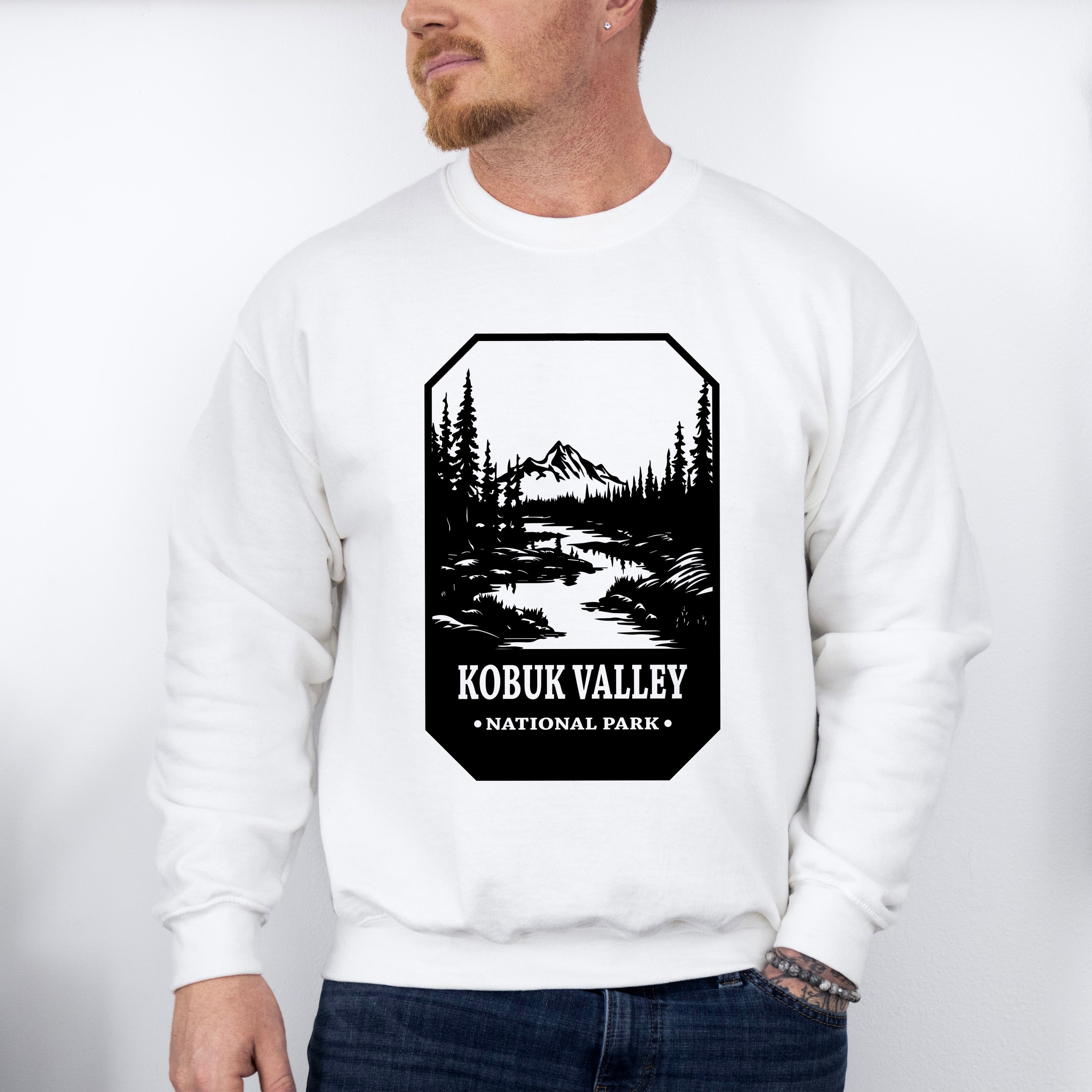 Kobuk Valley - National Park Theme Unisex Crewneck T-Shirt Sweatshirt Hoodie