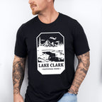 Lake Clark - National Park Theme Unisex Crewneck T-Shirt Sweatshirt Hoodie