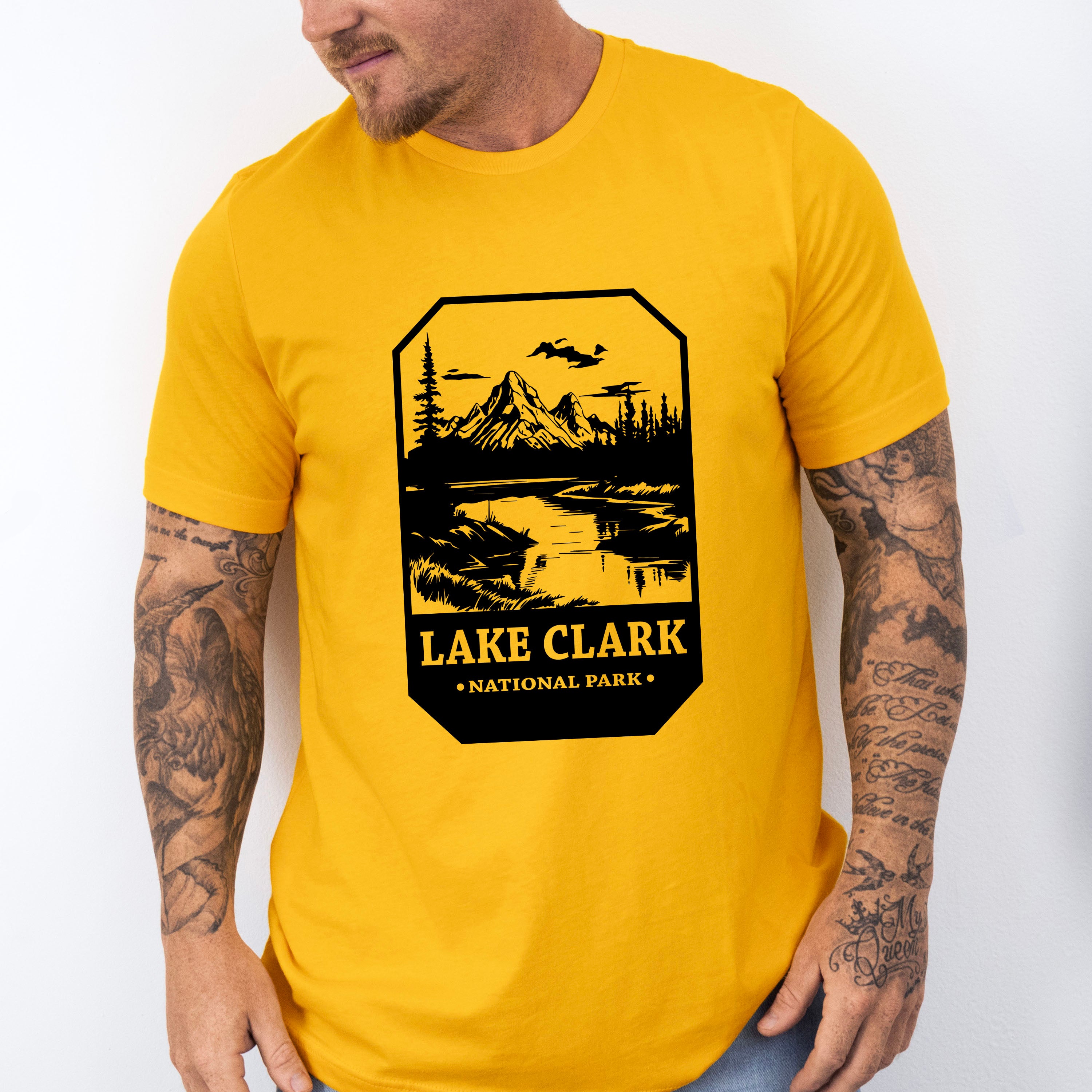 Lake Clark - National Park Theme Unisex Crewneck T-Shirt Sweatshirt Hoodie