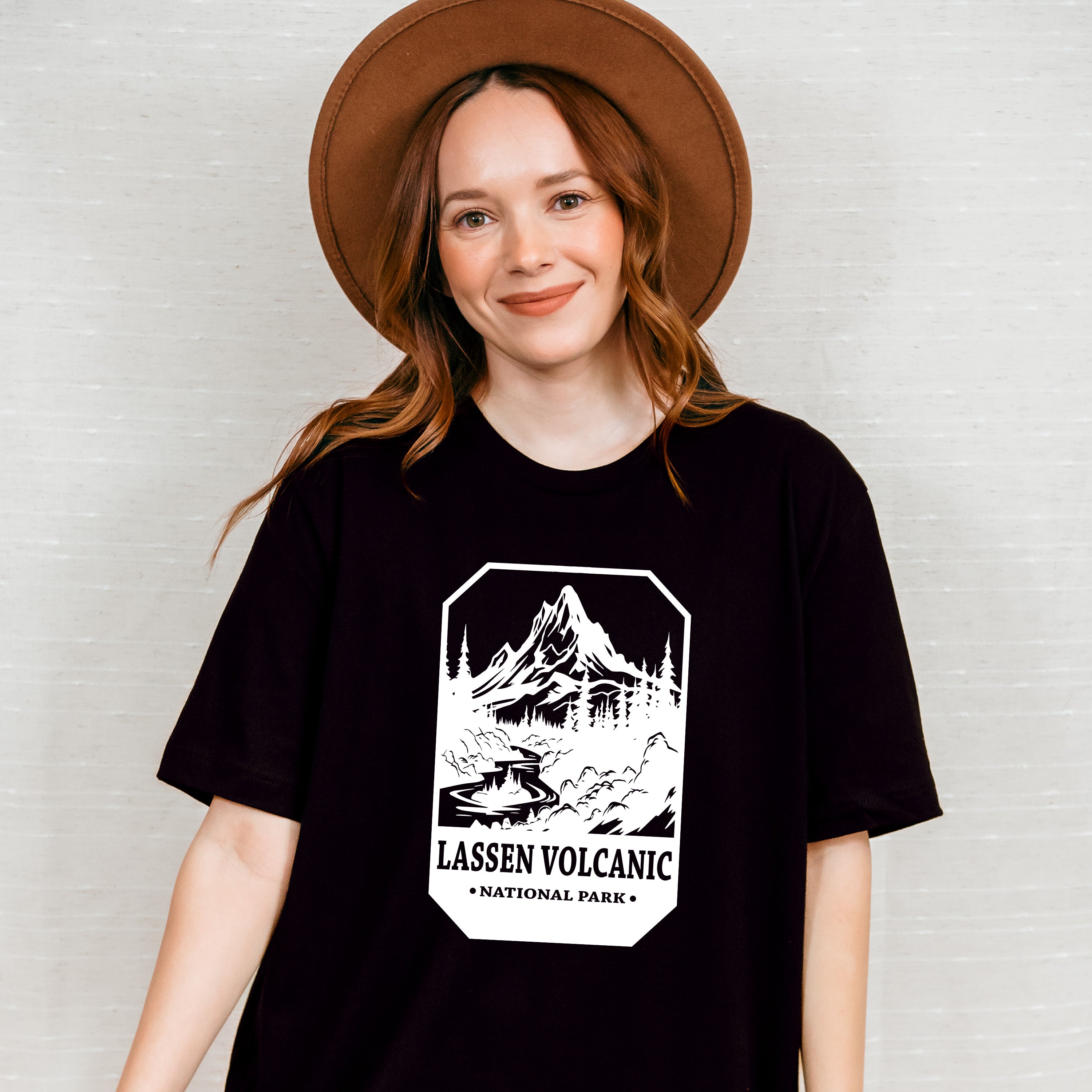 Lassen Volcanic - National Park Theme Unisex Crewneck T-Shirt Sweatshirt Hoodie