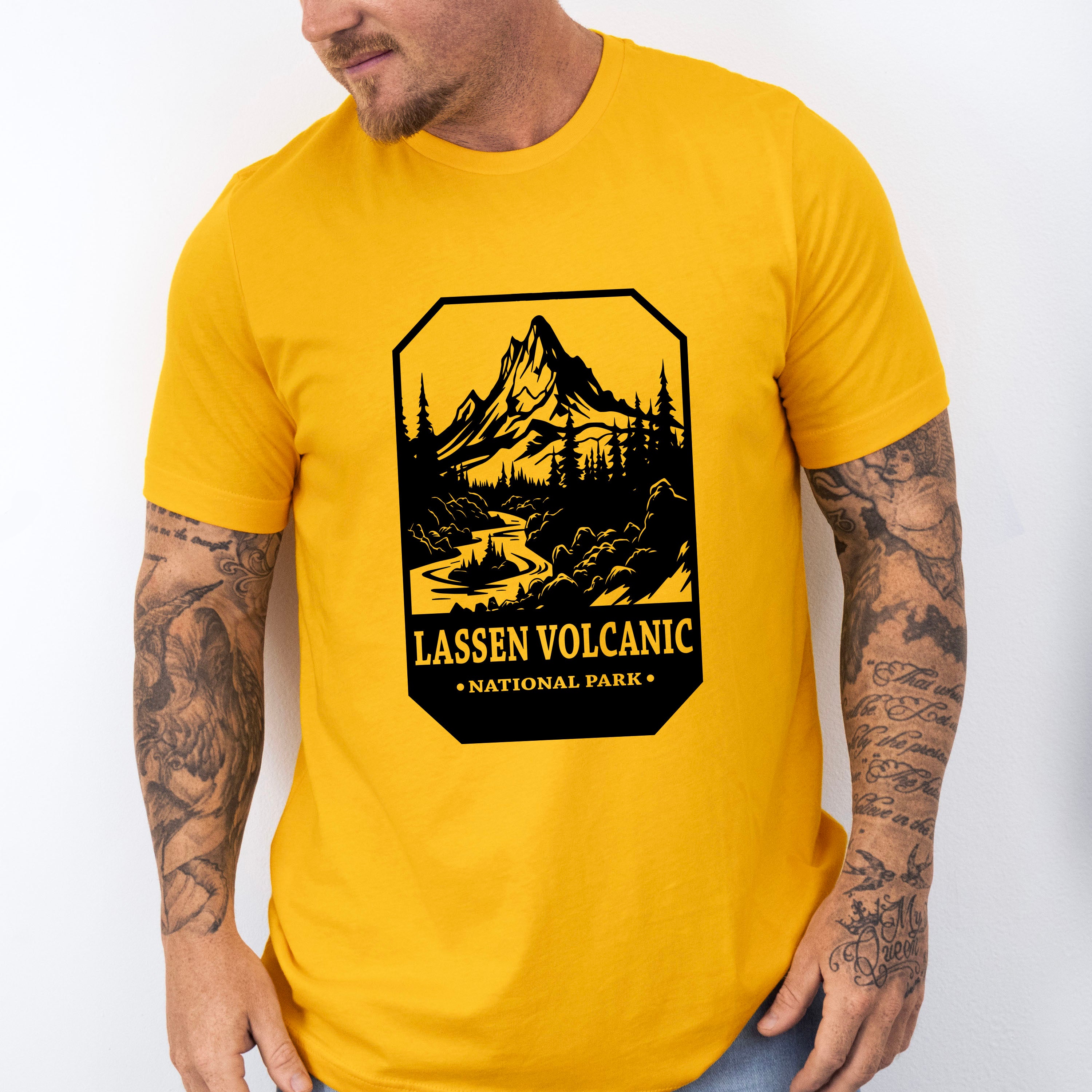 Lassen Volcanic - National Park Theme Unisex Crewneck T-Shirt Sweatshirt Hoodie