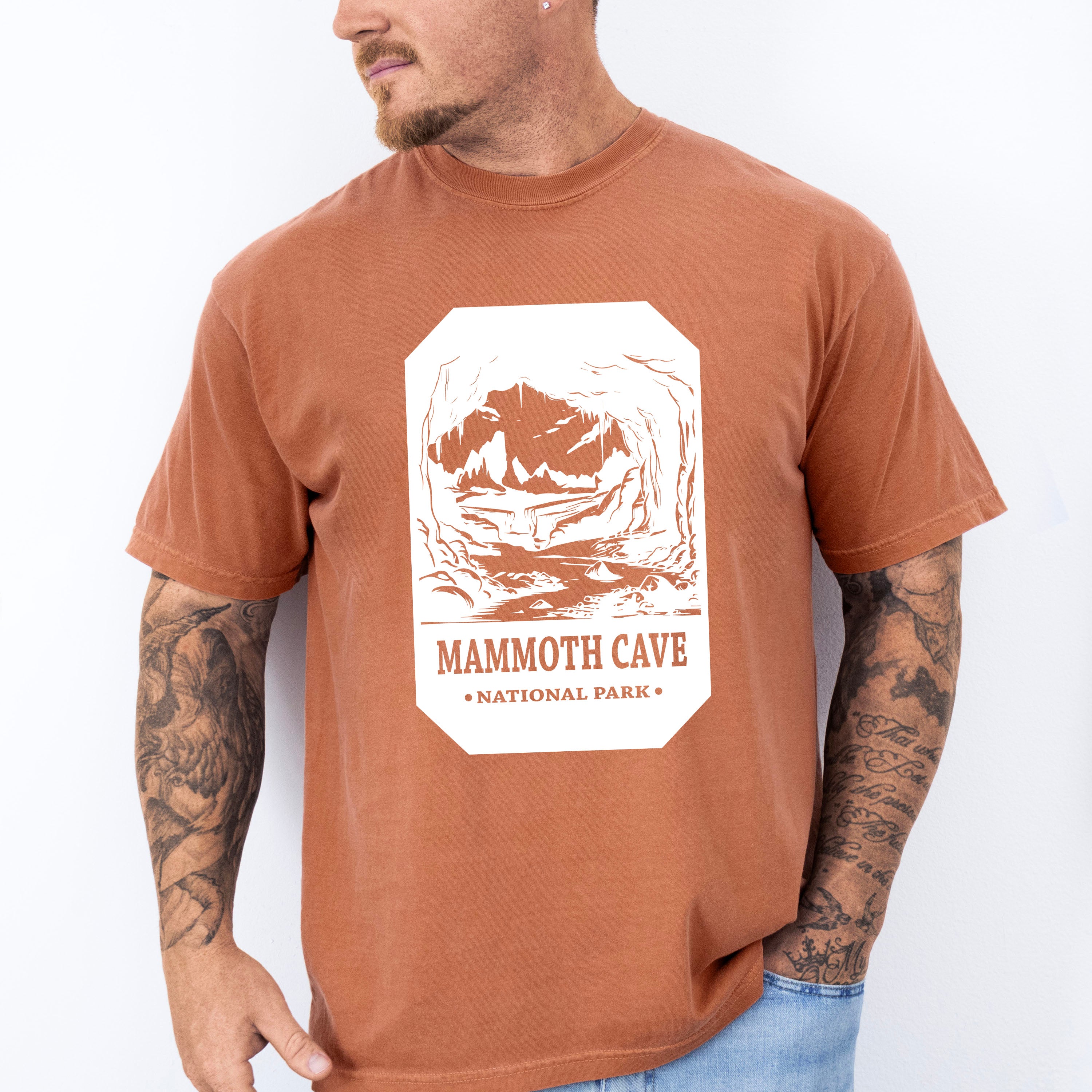 Mammoth Cave - National Park Theme Unisex Crewneck T-Shirt Sweatshirt Hoodie