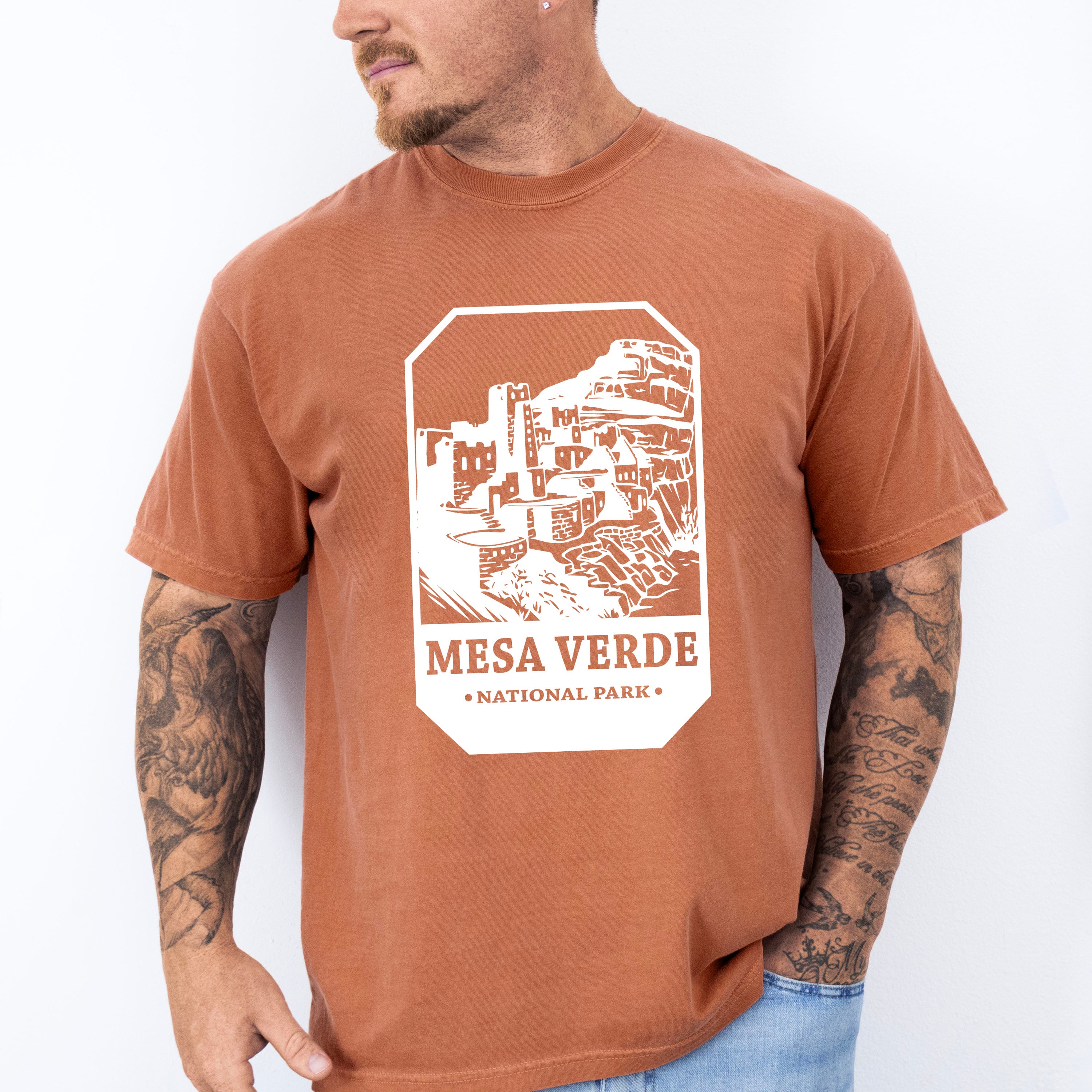 Mesa Verde - National Park Theme Unisex Crewneck T-Shirt Sweatshirt Hoodie