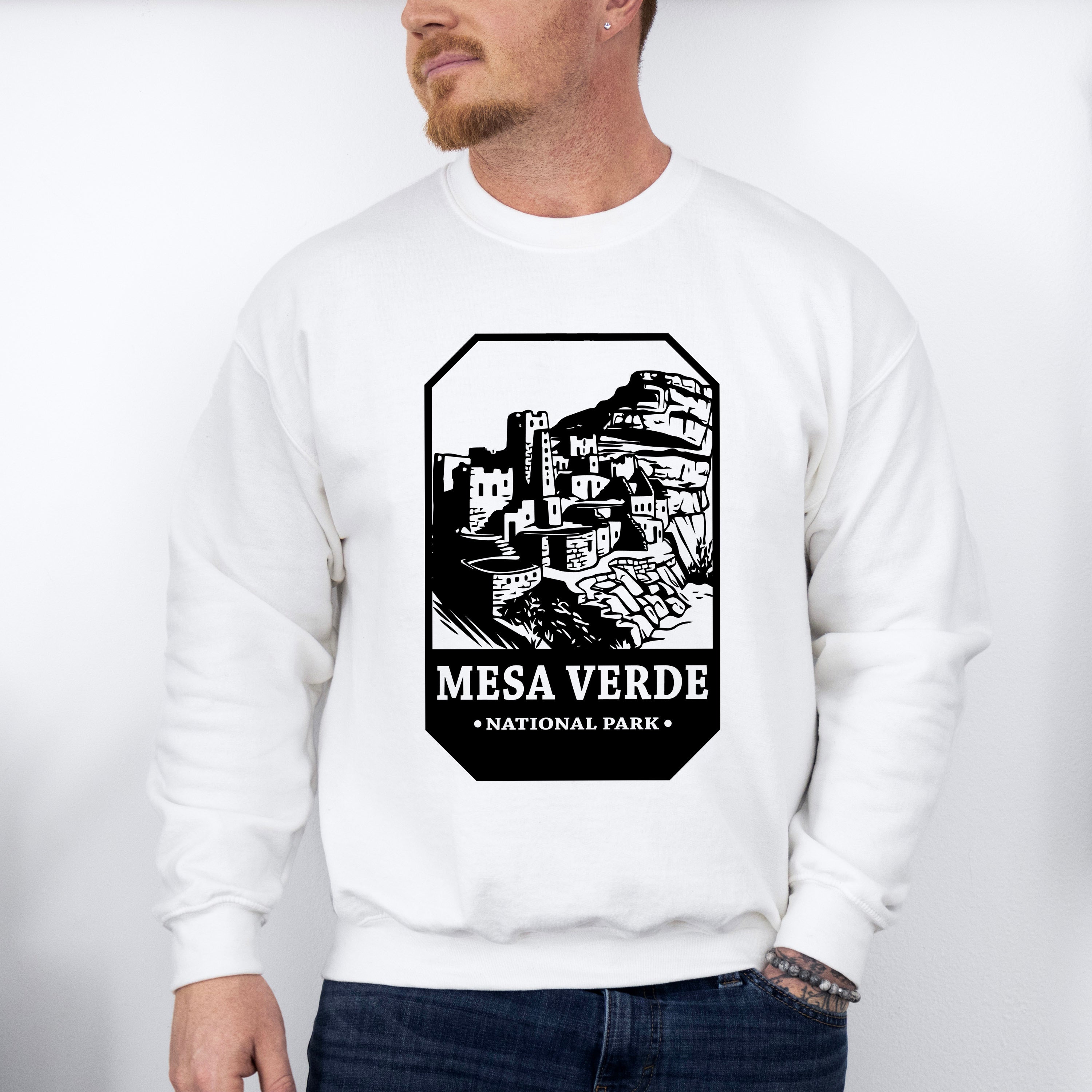 Mesa Verde - National Park Theme Unisex Crewneck T-Shirt Sweatshirt Hoodie