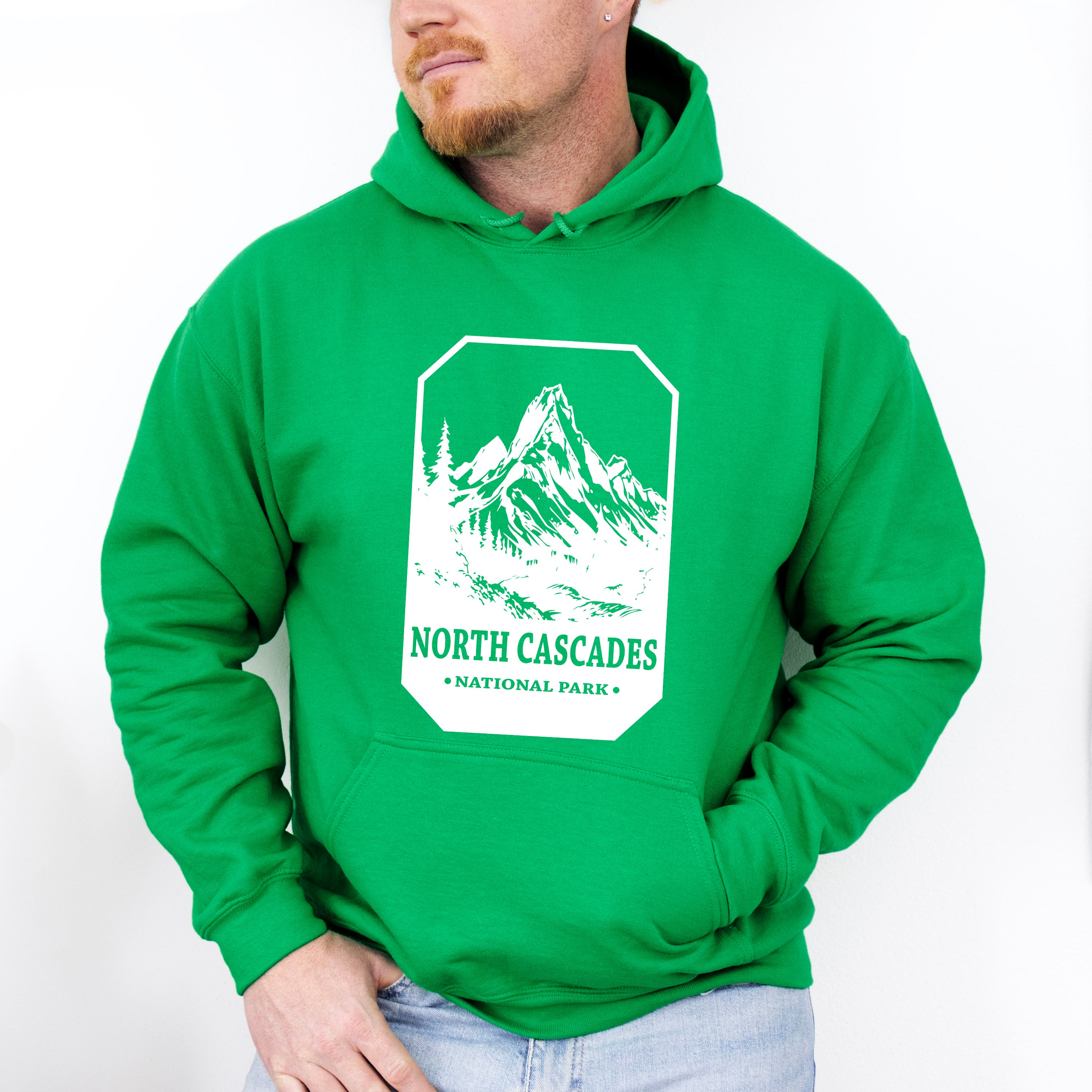 North Cascades - National Park Theme Unisex Crewneck T-Shirt Sweatshirt Hoodie