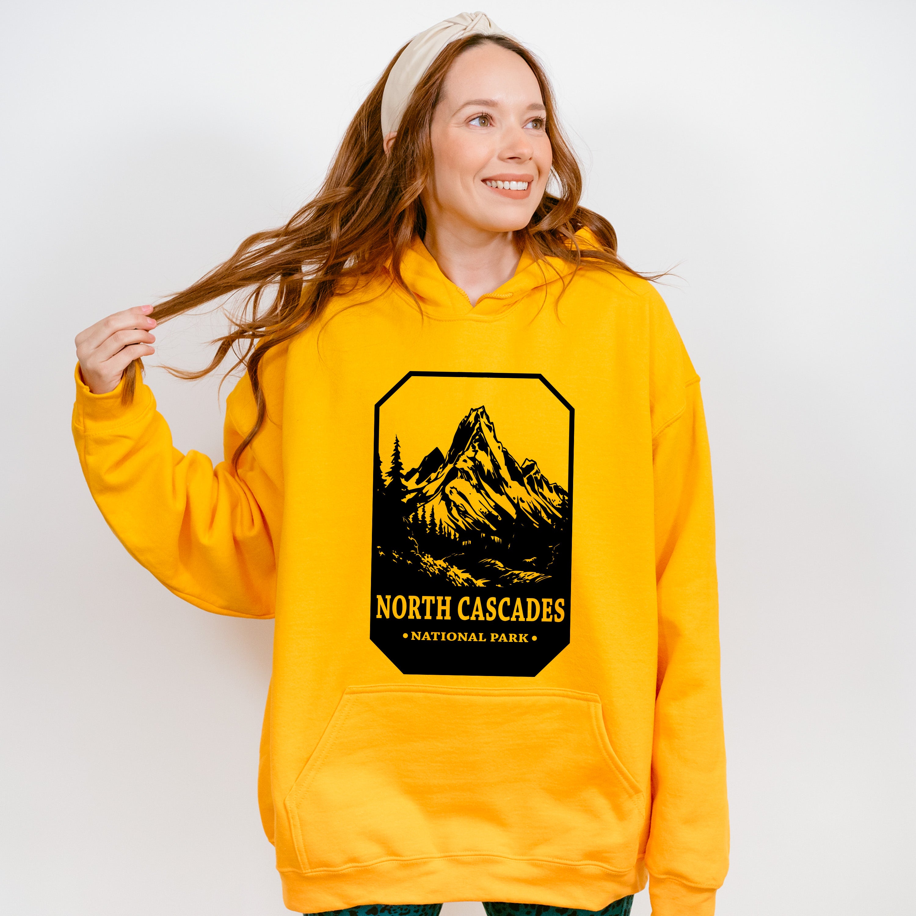 North Cascades - National Park Theme Unisex Crewneck T-Shirt Sweatshirt Hoodie