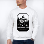 North Cascades - National Park Theme Unisex Crewneck T-Shirt Sweatshirt Hoodie