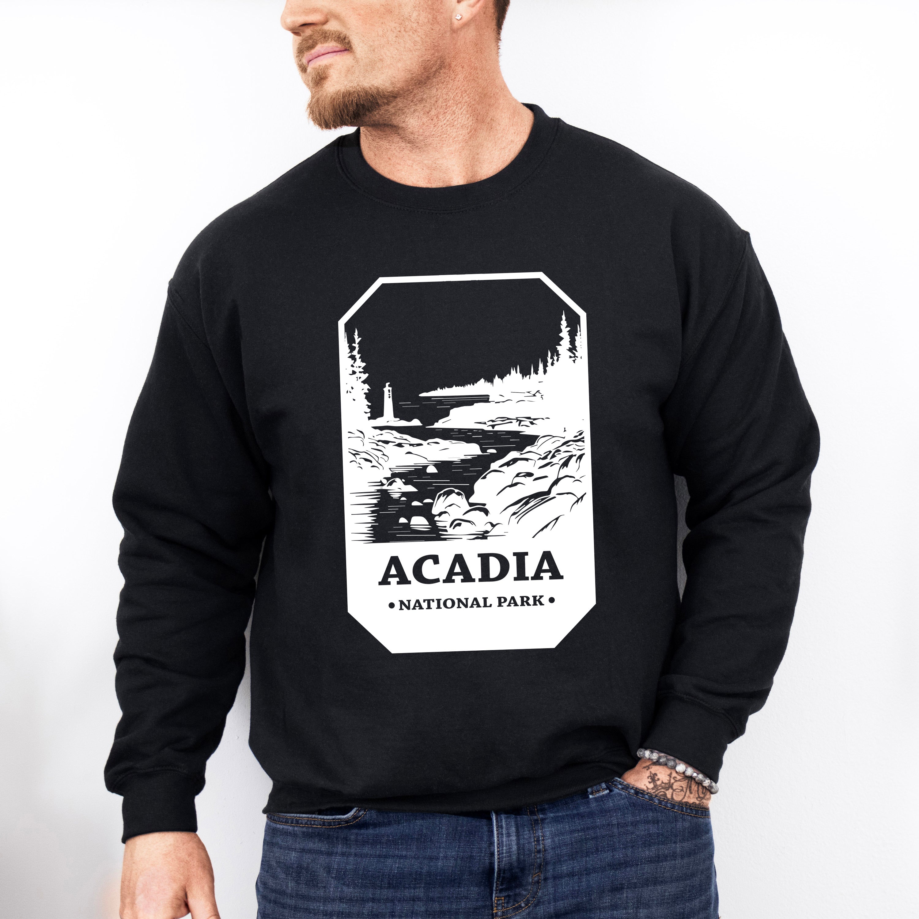 Acadia - National Park Theme Unisex Crewneck T-Shirt Sweatshirt Hoodie