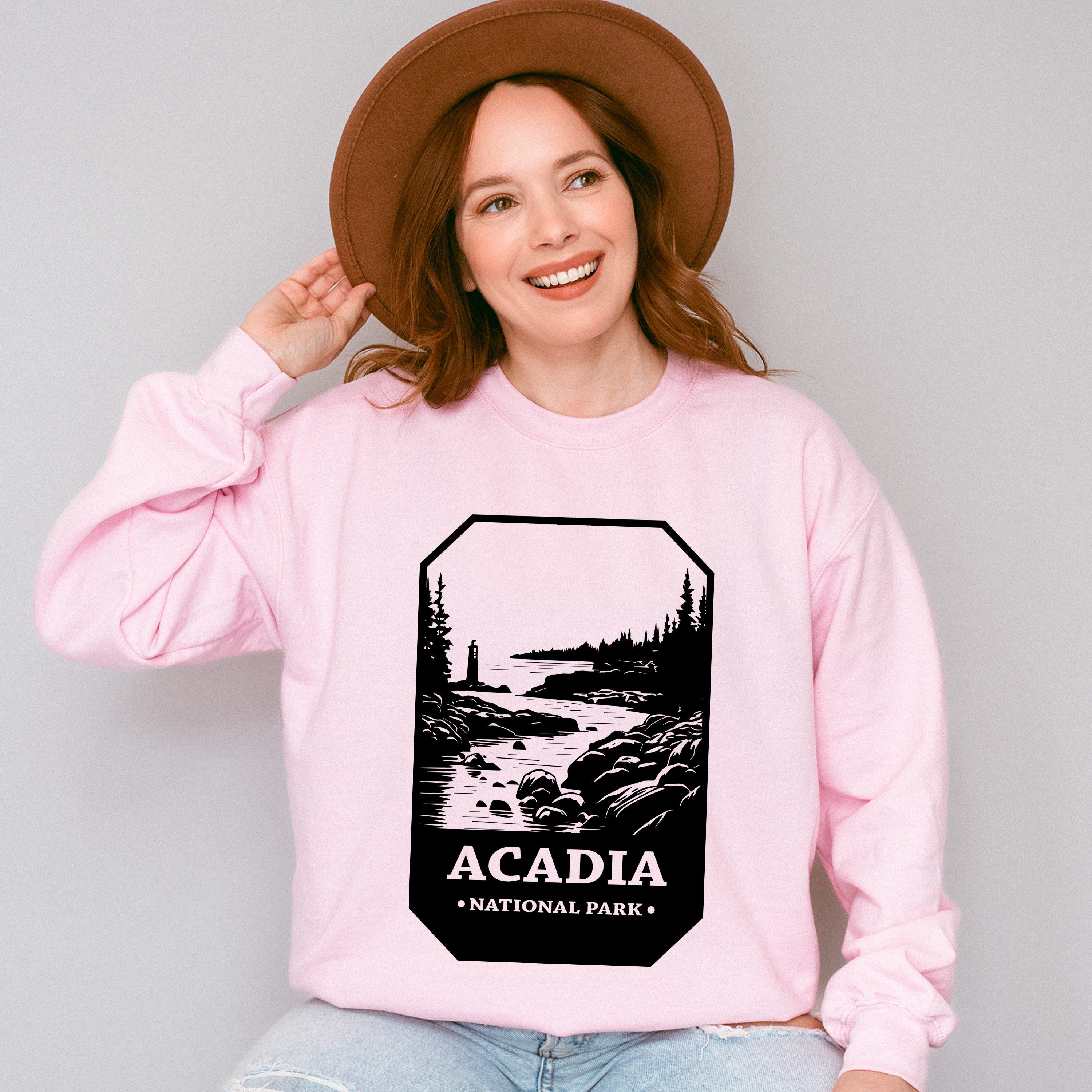 Acadia - National Park Theme Unisex Crewneck T-Shirt Sweatshirt Hoodie