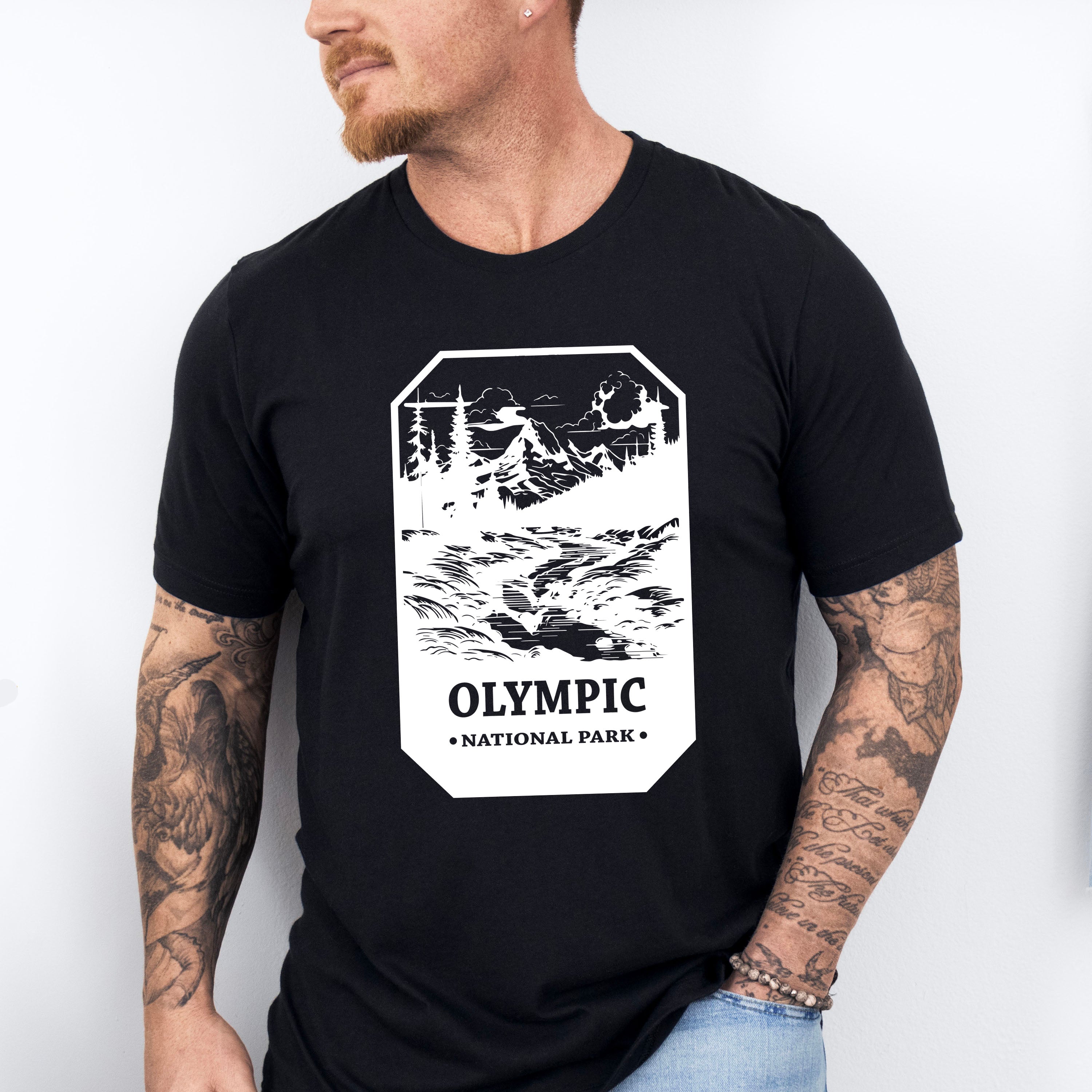 Olympic - National Park Theme Unisex Crewneck T-Shirt Sweatshirt Hoodie