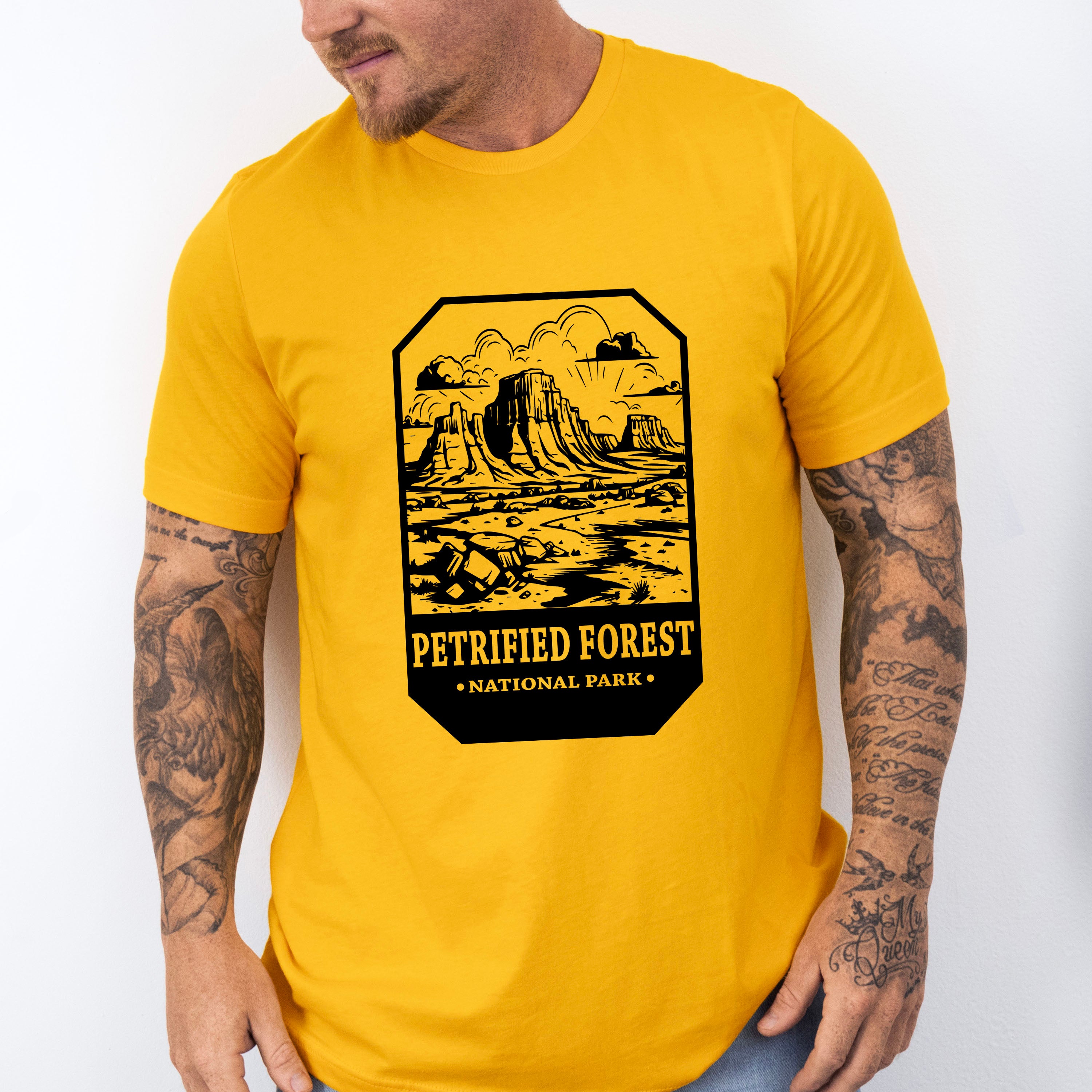 Petrified Forest - National Park Theme Unisex Crewneck T-Shirt Sweatshirt Hoodie