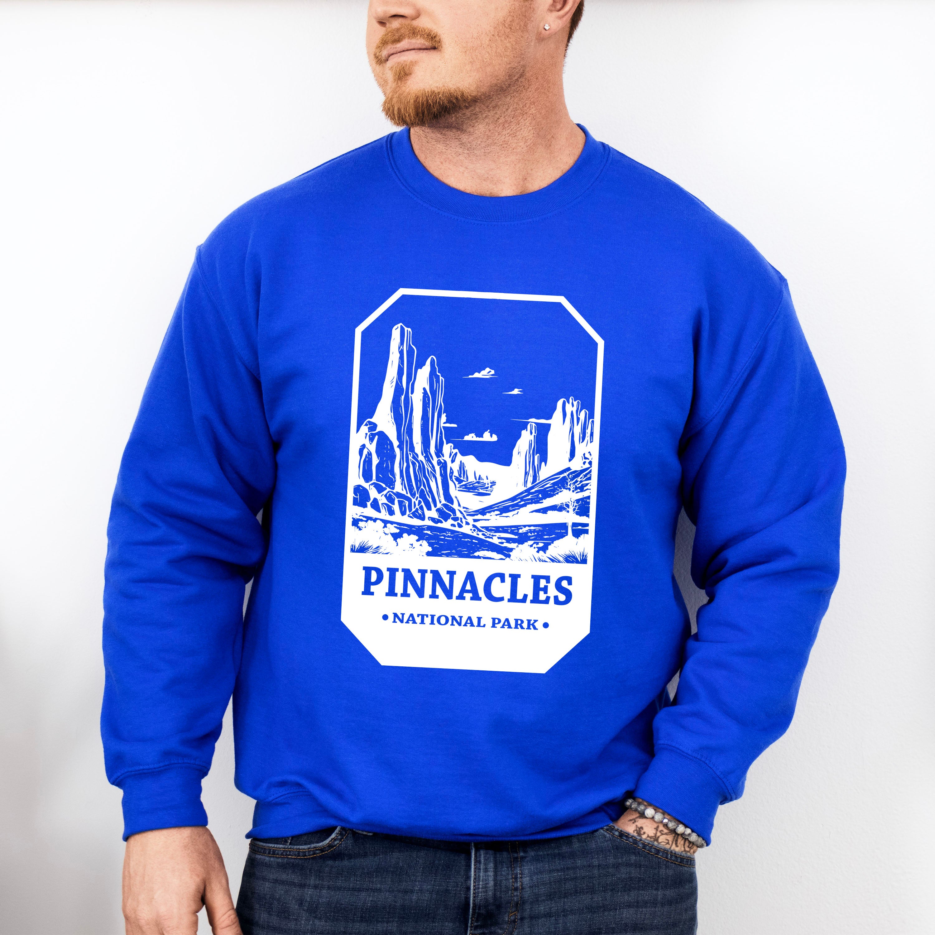 Pinnacles - National Park Theme Unisex Crewneck T-Shirt Sweatshirt Hoodie