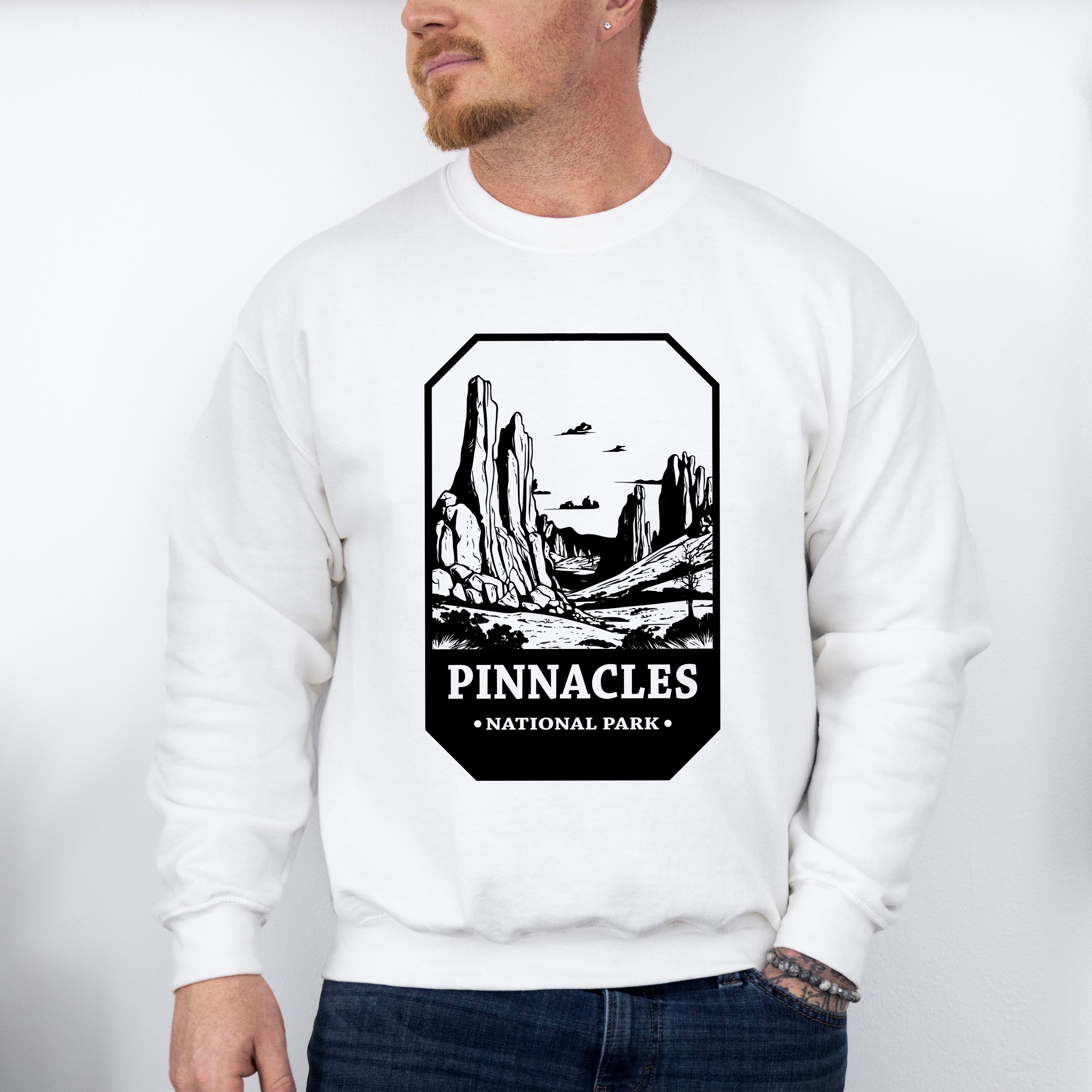 Pinnacles - National Park Theme Unisex Crewneck T-Shirt Sweatshirt Hoodie