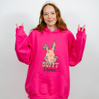Hoppy Easter Egg Bunny - Easter Day Unisex Crewneck T-Shirt Sweatshirt Hoodie