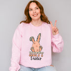 Hoppy Easter Egg Bunny - Easter Day Unisex Crewneck T-Shirt Sweatshirt Hoodie