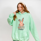 Hoppy Easter Egg Bunny - Easter Day Unisex Crewneck T-Shirt Sweatshirt Hoodie