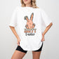 Hoppy Easter Egg Bunny - Easter Day Unisex Crewneck T-Shirt Sweatshirt Hoodie