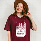 Redwood - National Park Theme Unisex Crewneck T-Shirt Sweatshirt Hoodie
