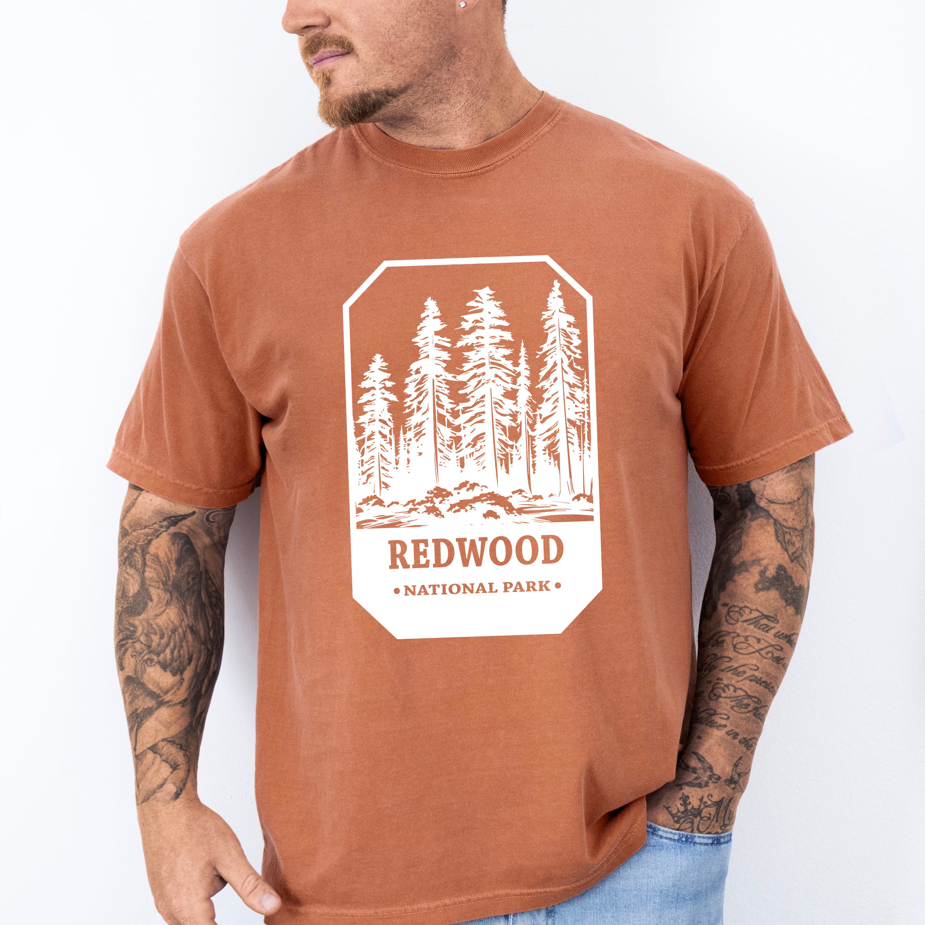 Redwood - National Park Theme Unisex Crewneck T-Shirt Sweatshirt Hoodie
