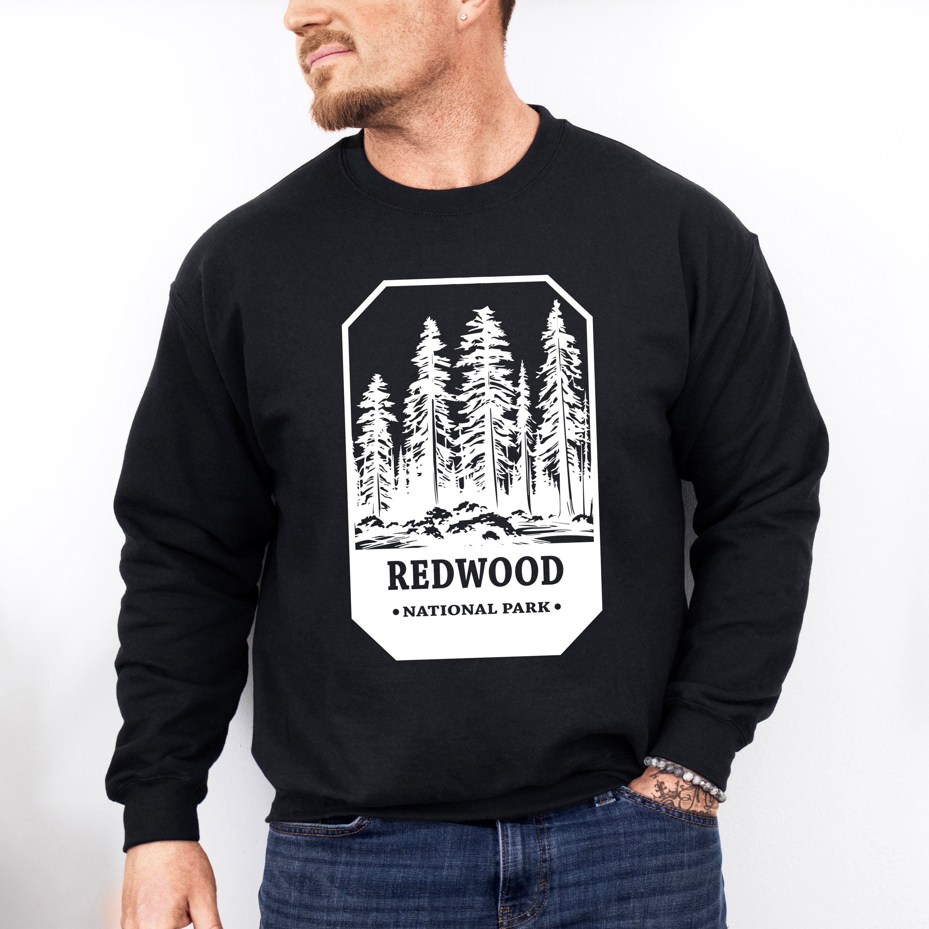 Redwood - National Park Theme Unisex Crewneck T-Shirt Sweatshirt Hoodie