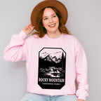 Rocky Mountain - National Park Theme Unisex Crewneck T-Shirt Sweatshirt Hoodie