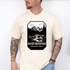 Rocky Mountain - National Park Theme Unisex Crewneck T-Shirt Sweatshirt Hoodie