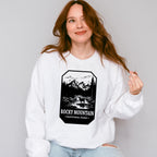 Rocky Mountain - National Park Theme Unisex Crewneck T-Shirt Sweatshirt Hoodie