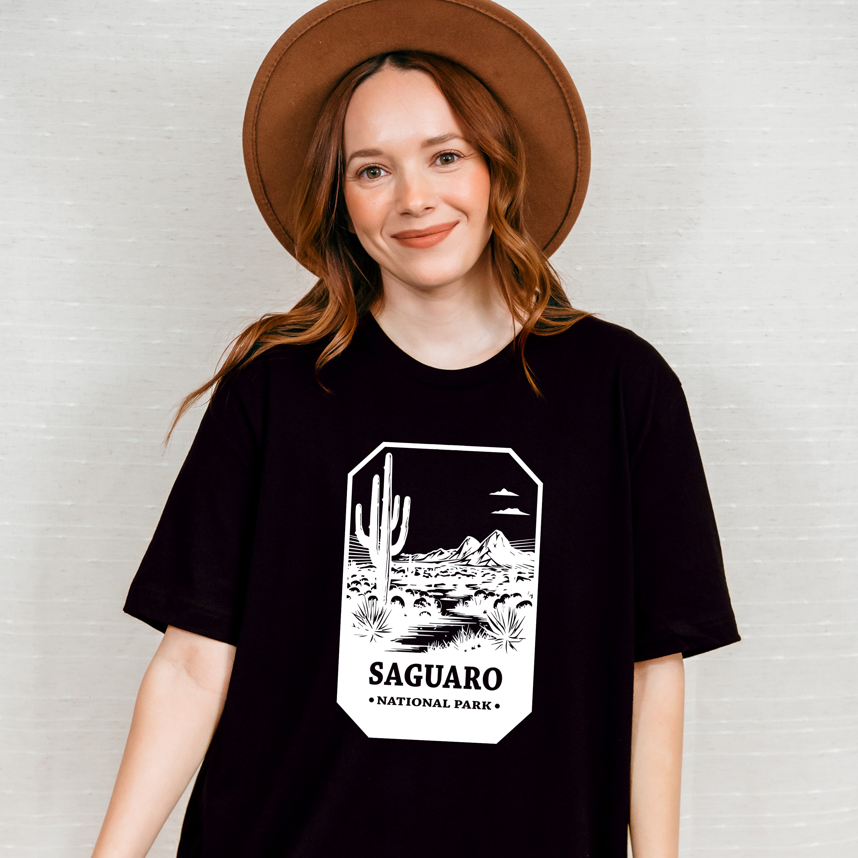 Saguaro - National Park Theme Unisex Crewneck T-Shirt Sweatshirt Hoodie