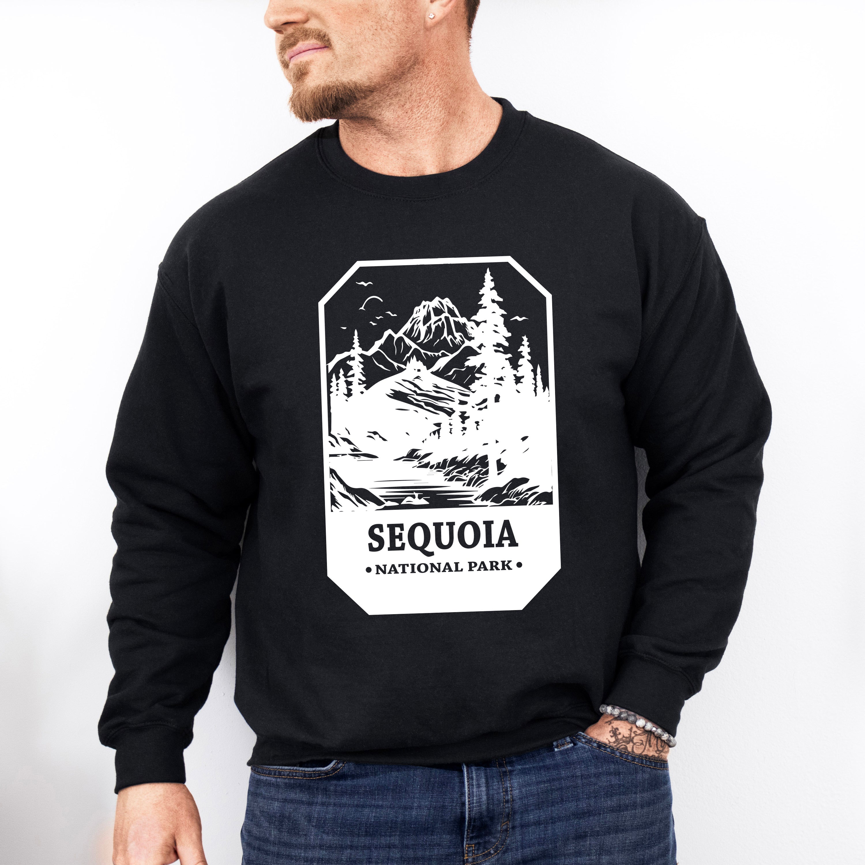 Sequoia - National Park Theme Unisex Crewneck T-Shirt Sweatshirt Hoodie