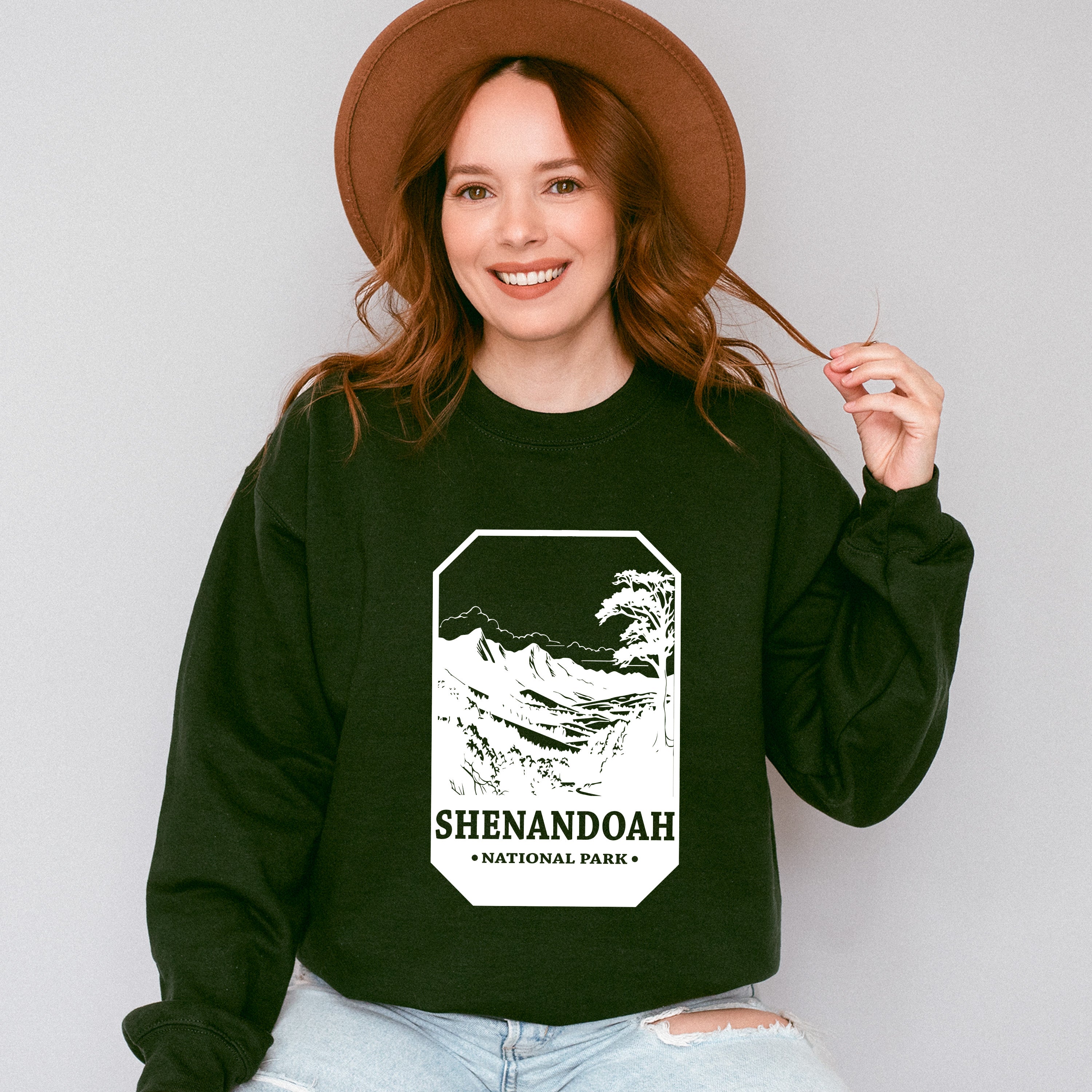 Shenandoah - National Park Theme Unisex Crewneck T-Shirt Sweatshirt Hoodie