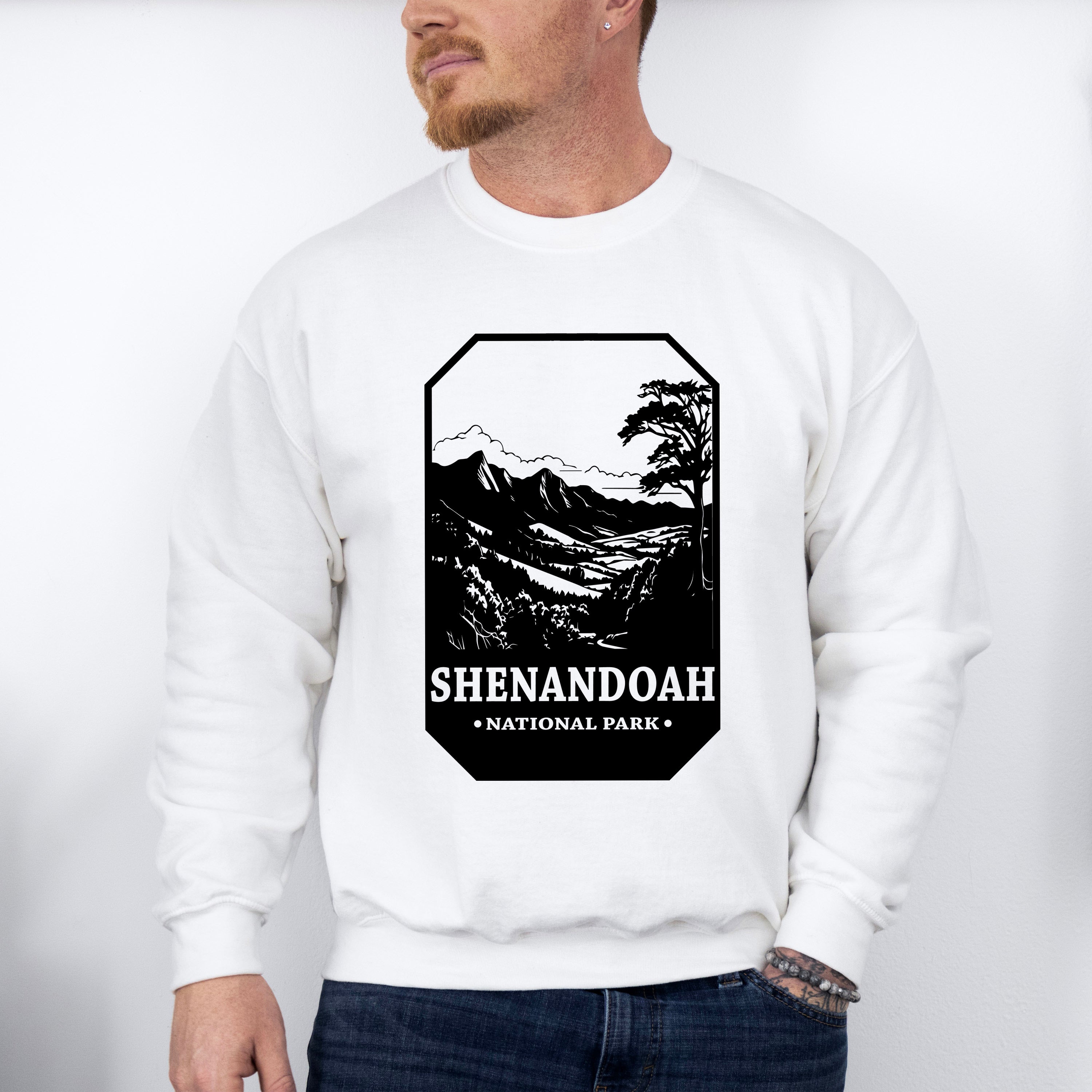 Shenandoah - National Park Theme Unisex Crewneck T-Shirt Sweatshirt Hoodie