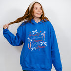Land Of The Free Because Of The Brave Ribbons & Stars - 4th Of July Unisex Crewneck T-Shirt Sweatshirt Hoodie