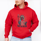 Party In The USA Statue Of Liberty - 4th Of July Unisex Crewneck T-Shirt Sweatshirt Hoodie