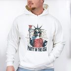 Party In The USA Statue Of Liberty - 4th Of July Unisex Crewneck T-Shirt Sweatshirt Hoodie