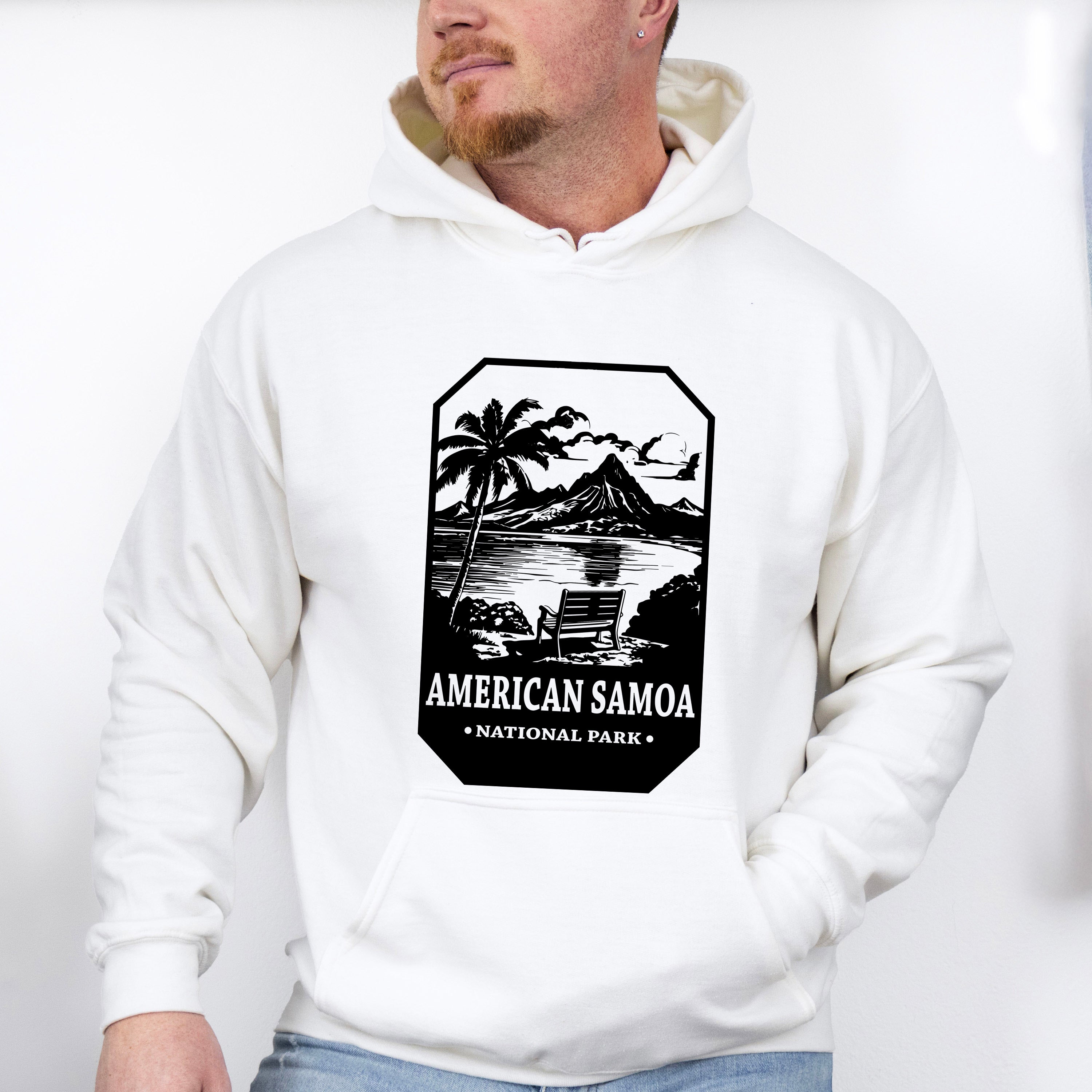 American Samoa - National Park Theme Unisex Crewneck T-Shirt Sweatshirt Hoodie