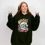 Wild Waves Summer Vibes - Surfing Theme Unisex Crewneck T-Shirt Sweatshirt Hoodie