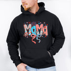 Mama Ribbons, Stars And Fireworks - 4th Of July Unisex Crewneck T-Shirt Sweatshirt Hoodie