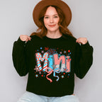 Mini Ribbons, Stars And Fireworks - 4th Of July Unisex Crewneck T-Shirt Sweatshirt Hoodie