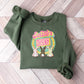 Easter Vibes Bunnies - Easter Day Unisex Crewneck T-Shirt Sweatshirt Hoodie