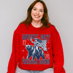 Whiskey Bent Freedom Bound - 4th Of July Unisex Crewneck T-Shirt Sweatshirt Hoodie