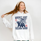 Whiskey Bent Freedom Bound - 4th Of July Unisex Crewneck T-Shirt Sweatshirt Hoodie
