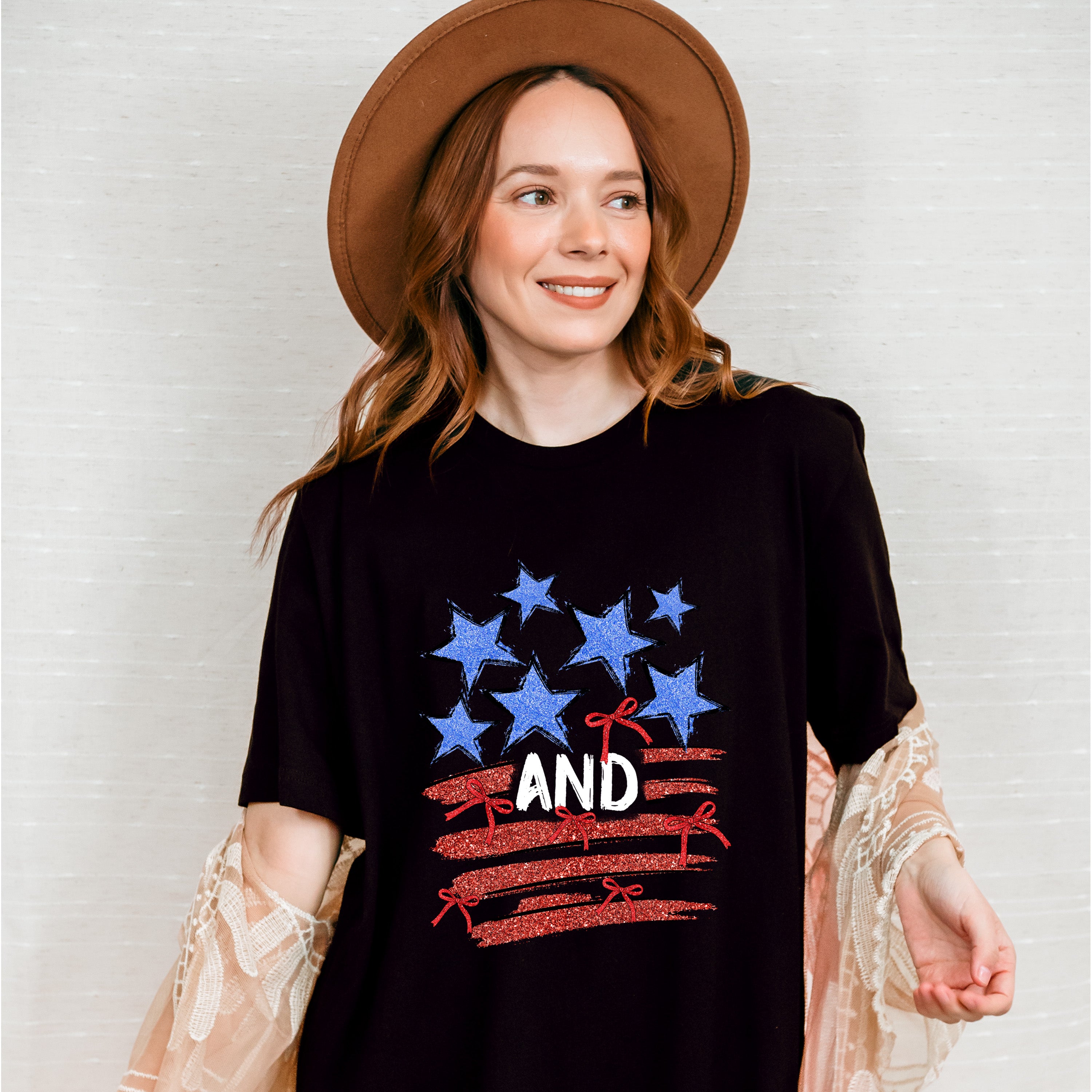 Stars And Stripes Red &amp; Blue - 4th Of July Unisex Crewneck T-Shirt Sweatshirt Hoodie