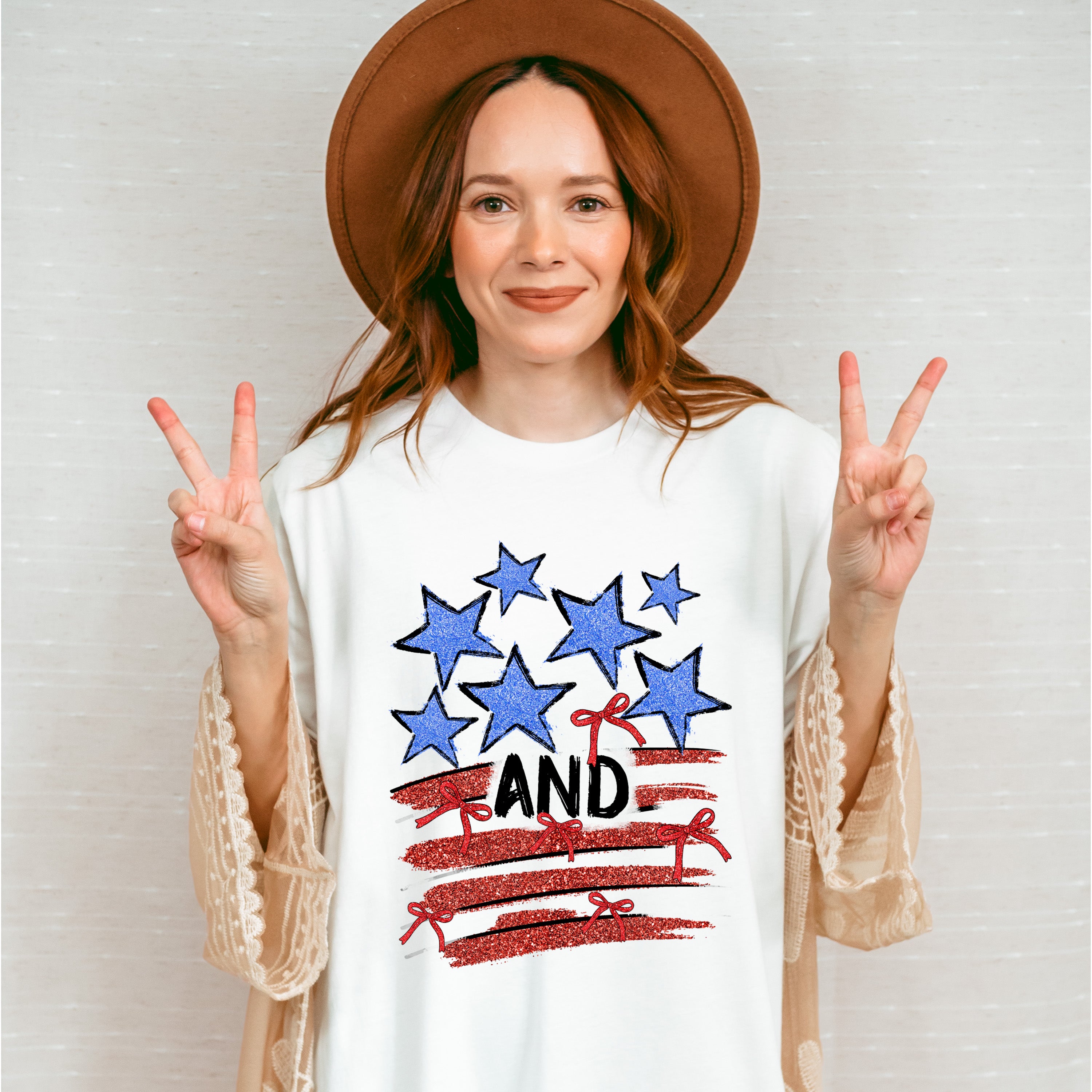 Stars And Stripes Red &amp; Blue - 4th Of July Unisex Crewneck T-Shirt Sweatshirt Hoodie