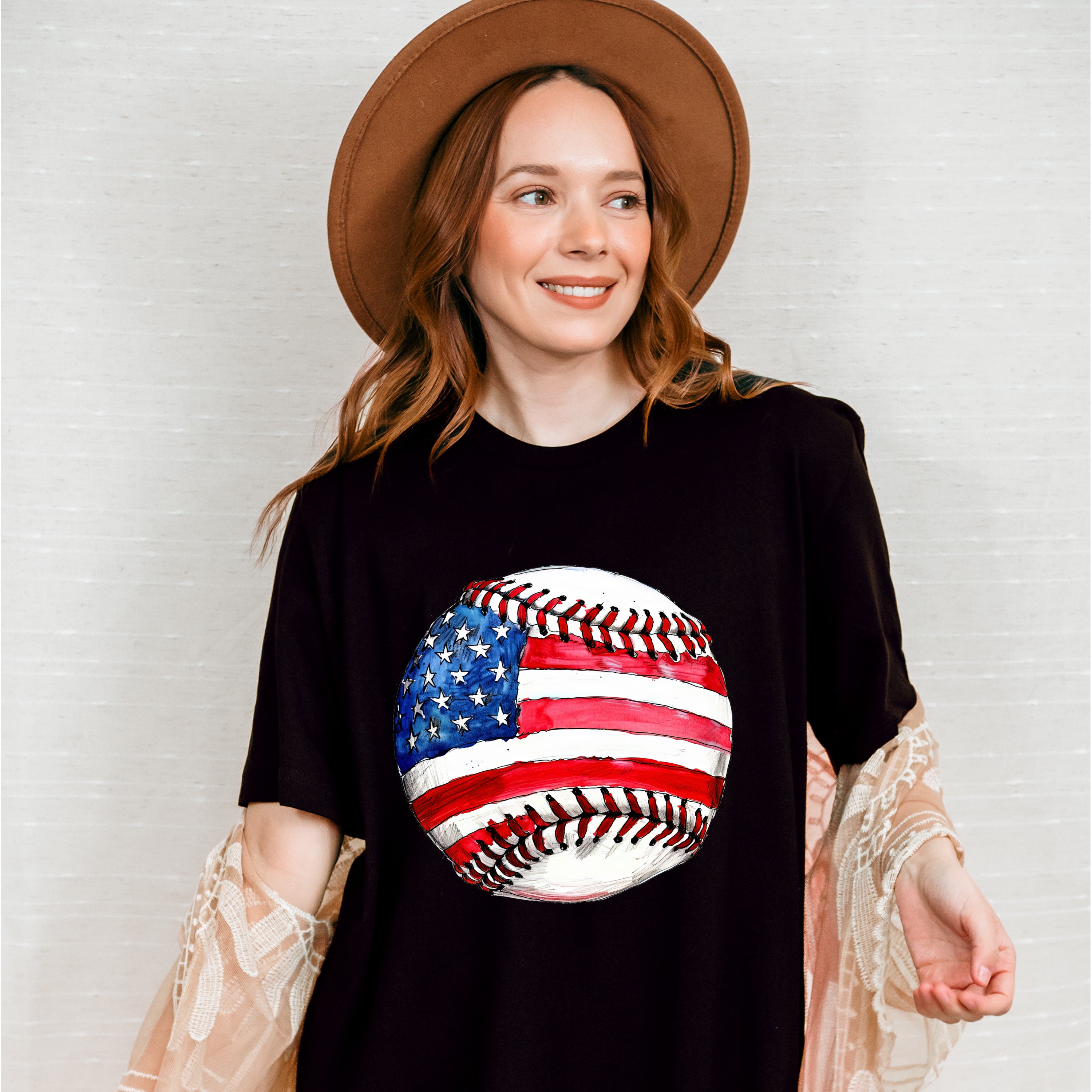 US Baseball - 4th Of July Unisex Crewneck T-Shirt Sweatshirt Hoodie
