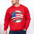 US Baseball - 4th Of July Unisex Crewneck T-Shirt Sweatshirt Hoodie