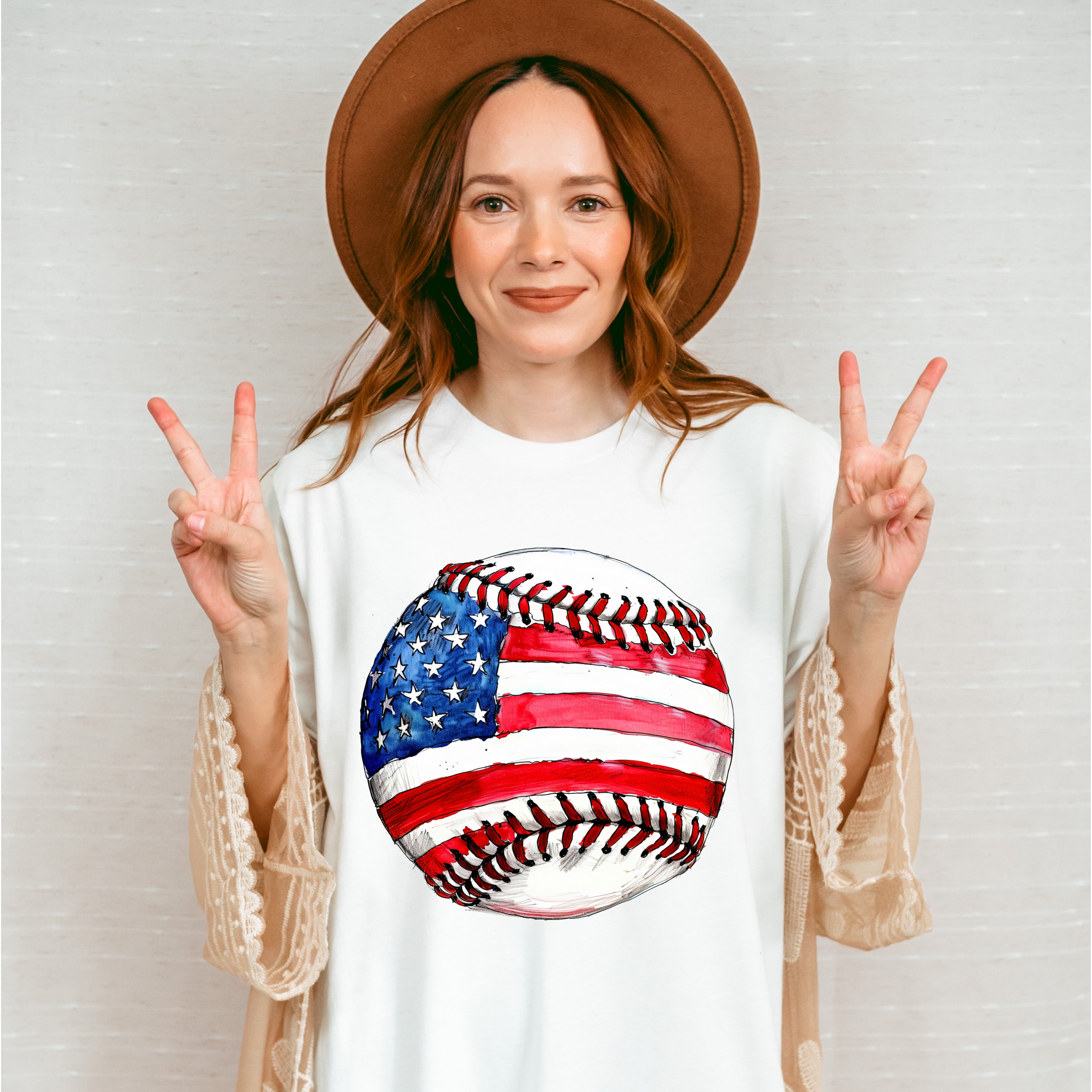 US Baseball - 4th Of July Unisex Crewneck T-Shirt Sweatshirt Hoodie